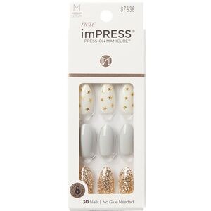 imPRESS Press-on Nails - Day Stars     kiss beauty fake nail press on manicure